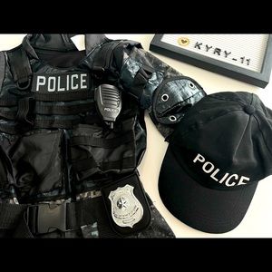 Police Dress Up Play Kids Size 5-6